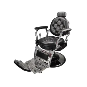 High Quality Popular Classic Vintage European Barber Chair Heavy Duty Hydraulic Pump 360 Degree Swivel for Barber Shop