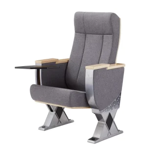 High Quality Popular Vip Theater Chairs Recline Luxury Fabric Modern Auditorium Cinema Chair School Use Foldable Eco Friendly