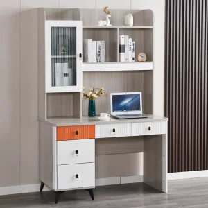 High Quality Portable Durable Multifunctional Desk with Bookshelf Modern Study Desk with Drawers for Kids and Adults Home Office