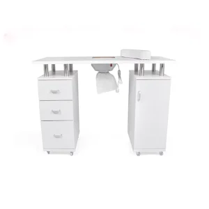 High Quality Salon Furniture Manicure Tables with Vacuum Cleaner for Nail Salons and Nail Saloon Desks