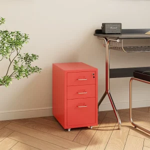 High Quality Small Modern Steel Drawers Filing Cabinet Colored Chest Drawer Storage Living Room Home Office