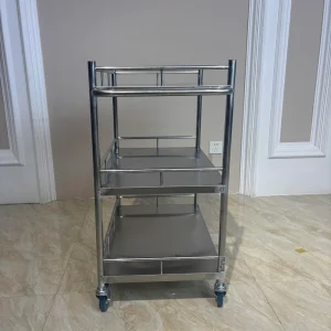 High Quality Stainless Steel Detachable Medical Trolley Hospital Furniture