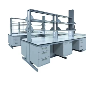 High Quality Steel Laboratory Workbenches Durable Lab Furniture for Hospitals Schools Research Institutions