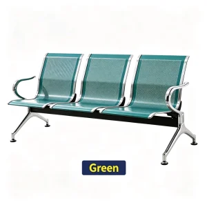 High Quality Steel Public Office Airport Waiting Area Chairs Reception Waiting Chairs Bench 3 Seater for Sale