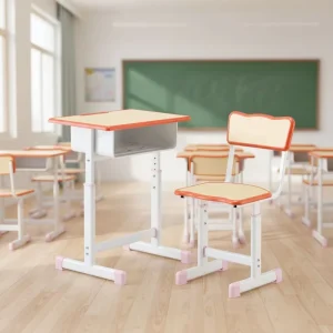 High Quality Student Table Lightweight School Desk and Chair Tested Quality Classroom Table Chair