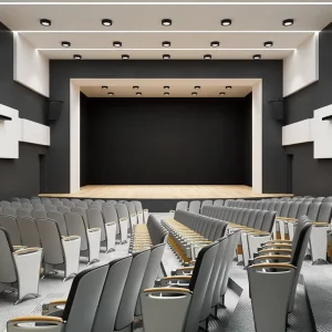 High Quality Theater Church Seating With Table Writing Pad Lecture University Hall Auditorium Chair for Church