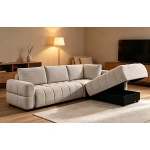 High Quality Two Seat Velvet Futon Sofa Bed Lounge Stationary Sofa Bed Set Apartment Home Furniture