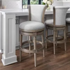 High Quality Wooden Stool for Home Bar Hotel Dining Villa Farmhouse Kitchen Club Mall Strong Cafe Restaurant Bar Chair