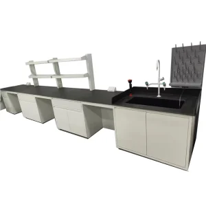High School Science Use Stainless Steel Modular Lab Furniture Used for Chemistry Lab From School or Hospital