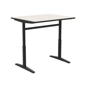 High School T leg Desk School Furniture Office Desk Height Adjustable Durable Student Study Desk Different Countertops Apartment