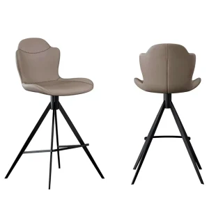 High Swivel Bar Stool Modern Minimalist Light Luxury Bamboo Home Use HD 7230D