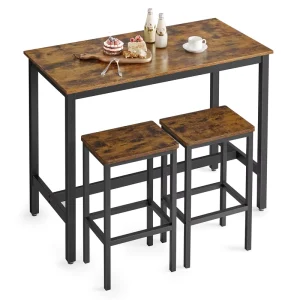 High Table and bar Stools Outdoor bar Stool Chairs Table Set bar Table and Chair Set Customization