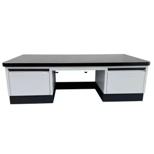 High Temperature Lab Bench for School Commercial Laboratory Furniture Epoxy Surface Steel Construction Super Strong Load bearing