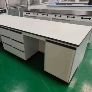 High Temperature Resistant Electronic Lab Table Corrosion Proof Work Bench for Oil Terminal Analysis Laboratory