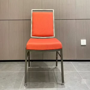 High back Chairs for Hotel Dining Metal Chairs Restaurants Conference Facilities Wedding Parties and Clubs