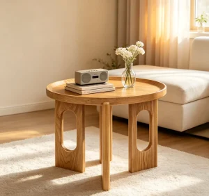 High end Convertible Solid Wood Console Table for Living Room and Hotel Use Modern Luxury Design Durable and Easy to Clean