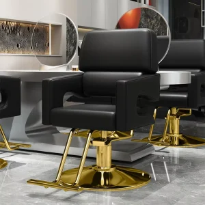 High end Hair Salon Furniture Can Rotate Adjustable Barber Shop Barber Chair