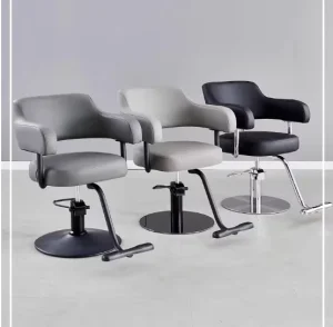 High end PU Leather Barber Chair Lifting & Rotating Hair Salon Chair
