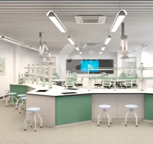 High load bearing Student Laboratory Furniture Lab Work Table Acid and Alkali Corrosion Resistant Laboratory Equipment