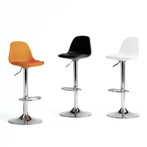 High quality Iron Bar Chairs Stools Comfortable Modern Rotary Lift Commercial Use Restaurant Coffee Shop Home Counter