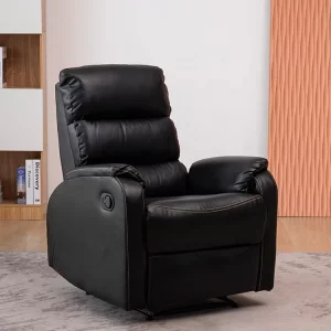 High-quality Luxury Electric Recliner Sectional Sofa Massage Extendable Features PU Leather Remote Control Modern Home Furniture
