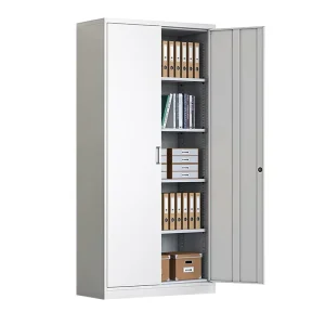 High quality Modern 2 door Movable Steel Filing Cabinet Steel Frame Filing Storage Rack Suitable for Use in Offices and Schools