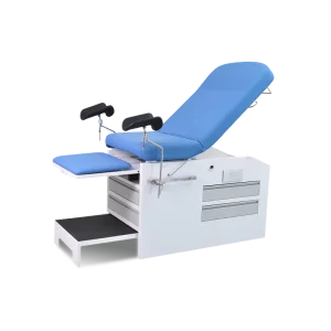 High quality Stainless Steel Hospital Gynecological Examination Bed and Obstetric Operation Table