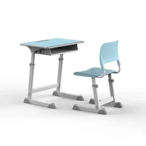 High quality and Uniquely Designed Single and Adjustable Student Desks and Chairs for Classroom School Set