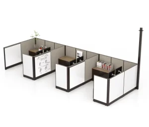 High wall Cubicle Office Modular Panel System Workstation Partition for Coworking Office Workstation Partition