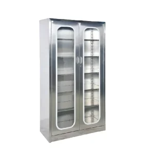 Hirayer HIC 1 Hospital Medicine Cabinet Surgical Instrument Storage Cupboard Multi function Stainless Steel CE ISO Certified