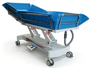 Home Care Bathing Trolley for Elderly Nursing Electric Lifting Bathing Bed for Paralyzed Patients