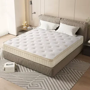 Home Furniture Hotel Hybrid Pocket Spring Hybrid Mattress Bed Custom Size Hybrid Mattress Suppliers