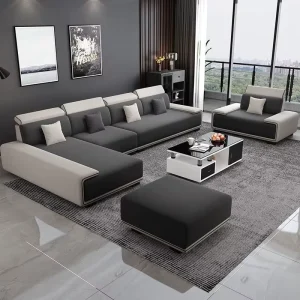 Home Furniture Luxury Modern Living Room Sofa Sleeper New Upholstery Low European Cushion Sofa Couch Set