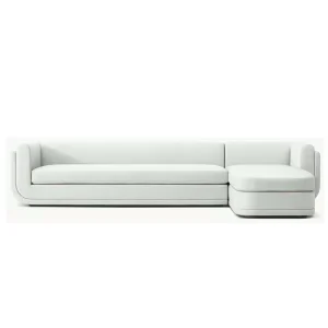 Home Furniture Modern Linen chaise Sectional Sofa L shape Modular Sofa