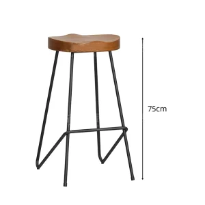 Home Furniture Solid Wood Bar Stool Chairs Modern Bar Chair Stools Drinking Shop Bar Stools