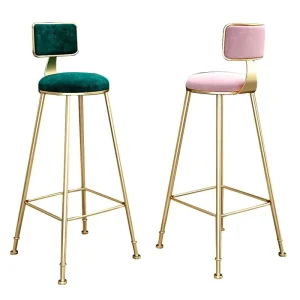 Home Living Room Stool Back Bar Chair Commercial Restaurant Bar Chair
