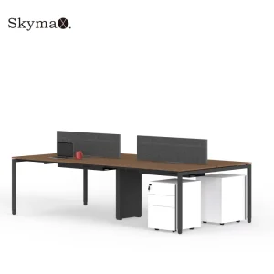 Home Office Desk Essentials Ordinateur De Bureau Office Cubicles Workstation Workspace Table Sturdy Computer Desk pc Workstation