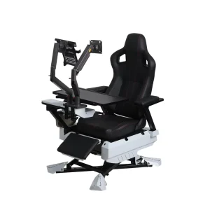Home Office Executive Gaming Chair Racing Flight Zero Gravity Reclining Workstation Convertible Cockpit Synthetic Leather