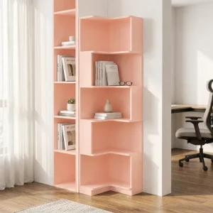 Home Office Furniture Bookshelf Display Rack Book Shelves Wooden Modern Bookcase