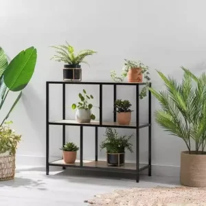 Home Office Furniture Cabinet Bookshelf Wood Modern Shelves for Living Room