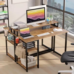 Home Office Furniture Study Table Multi Functional Office Computer Desk Workstation