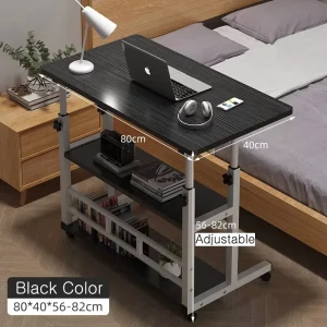 Home Office Writing Height Adjustable Computer Desk with Storage for Adult