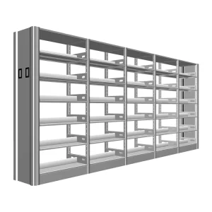 Home School Library Metal Bookshelf Eco Friendly Library Book Rack Steel for Home Office Gym Supermarket