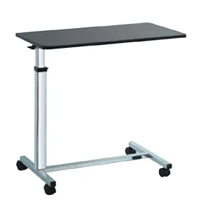 Hospital Adjustable Medical Over Bed Table with Wheels Overbed Table Height Adjustable Hospital Bedside Table