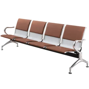 Hospital Clinic Airport Waiting Room Stainless Steel Chair Four Seater Waiting Chairs