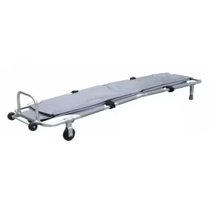 Hospital Dead Body Transport Folding Funeral Coffin Stretcher Trolley