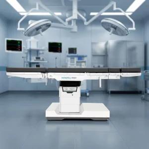 Hospital Equipment Electro Hydraulic OP Table with German Stabilus Springs and 360kg Capacity Ultra-low Surgical Table