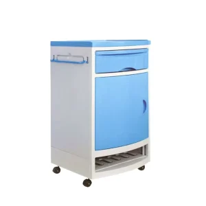 Hospital Equipment Supplies ABS Plastic Clinic Medical Beside Cabinet with Drawers and Shoe Rack (YXZ-803)