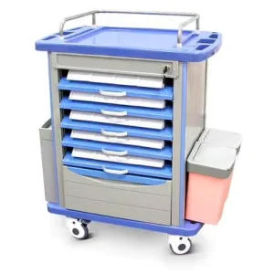 Hospital Exclusive Medicine Trolley With Wheels