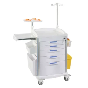 Hospital Furniture Emergency Medical Trolley Clinic Medicine Trolley Hospital Medical Trolley